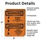 Signmission Safety Culture Sign, 5 in Width, Vinyl Decal, Rectangle, Bilingual OS-2PACK-WS-D-57-L-12508 - alternate 6